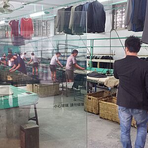 Prison laundry in the Jing Mei Memorial