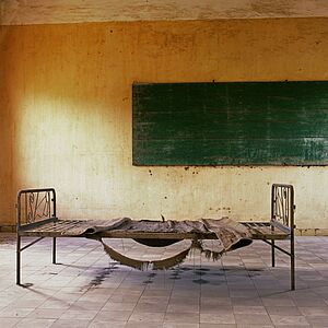 Former classroom in Prison S-21 