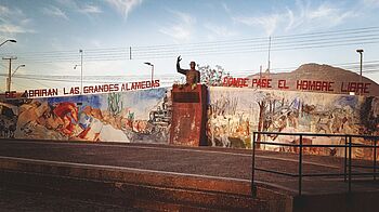 Allende-Denkmal in Chile