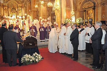 Requiem for Bishop Sergio Valech in 2010